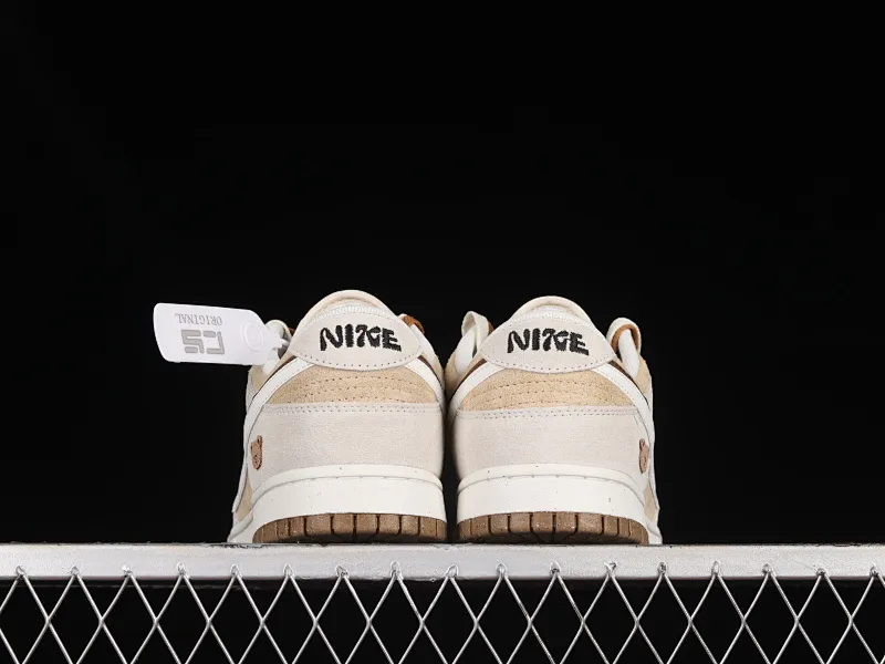 All categories Nk SB Dunk series Nk SB Dunk Low low-top sneakers Nk SB Dunk Low "85" white and brown double hook SB low-top sports and leisure sneakers DO9457-113
